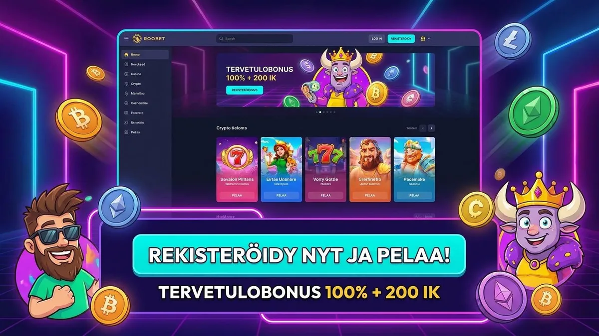 Rekisteröidy bonuksella